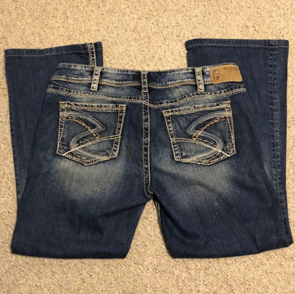 Silver jeans size 36.